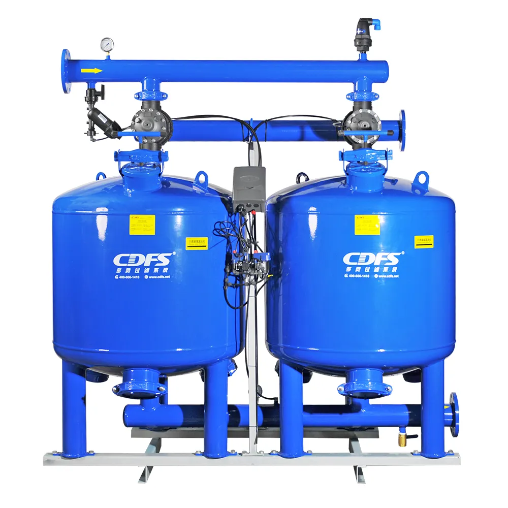 Dalawang Vessels Sand Media Filter