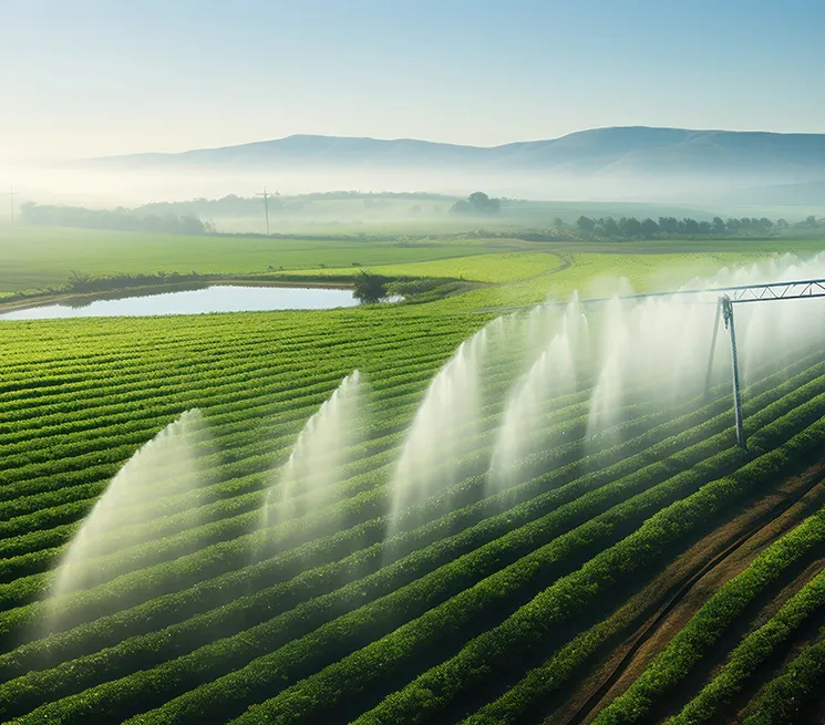 Irrigation ng agrikultura