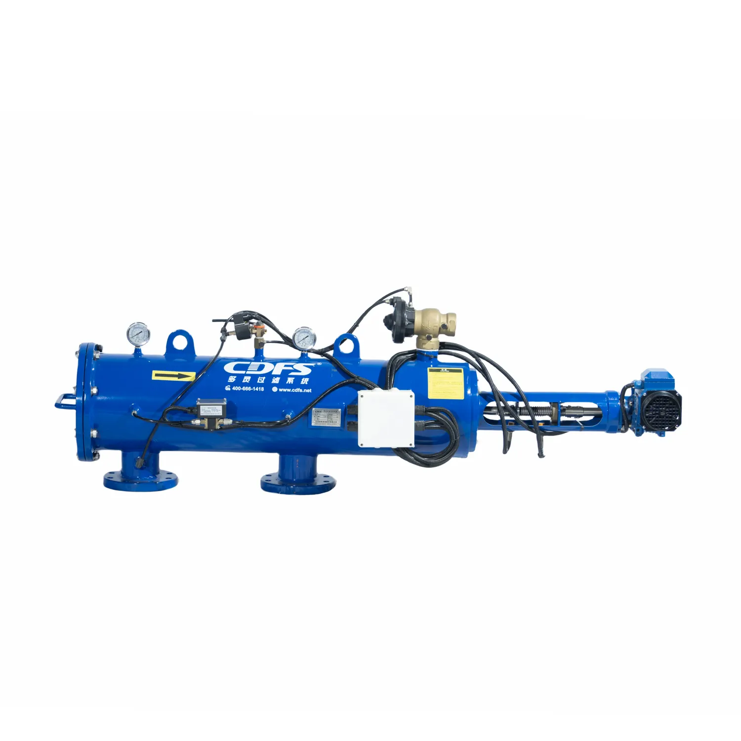 DLX-FW electric pagsuso ng self-paglilinis ng filter