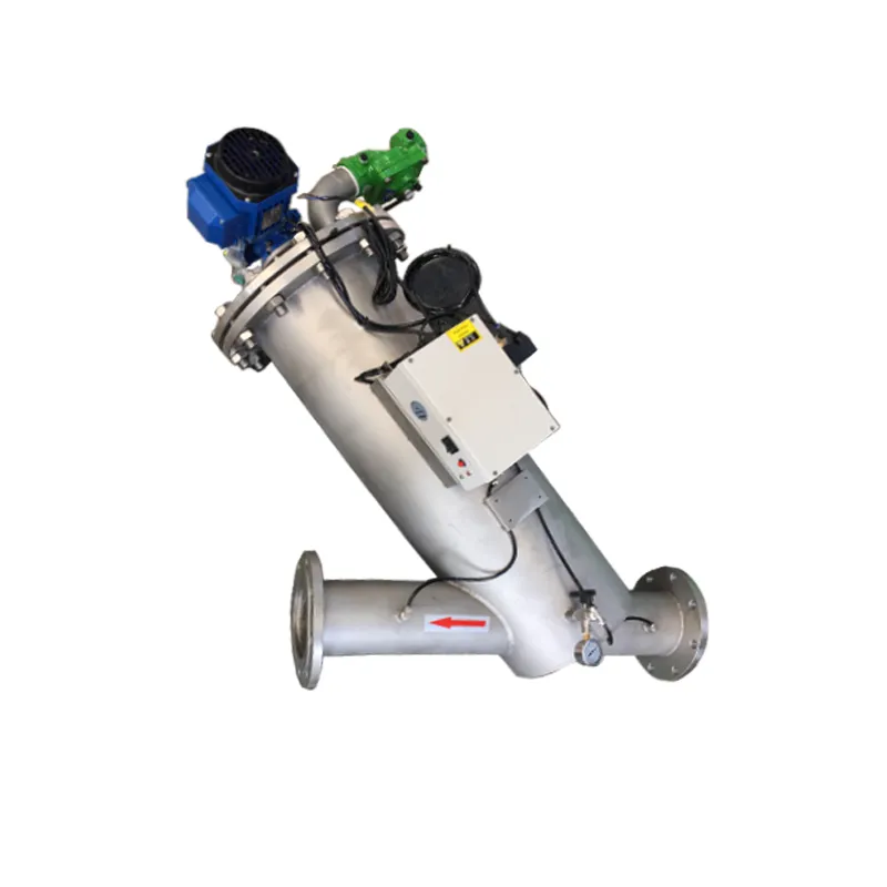 FY Series elctric brush self-cleaning filter1