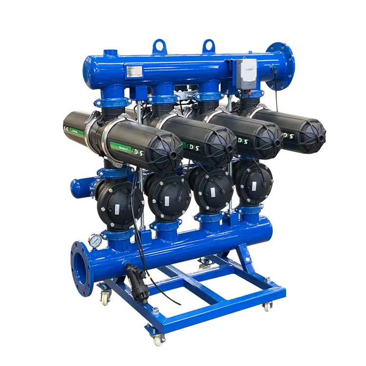 4 pulgada 3pcs awtomatikong backwash disc filter