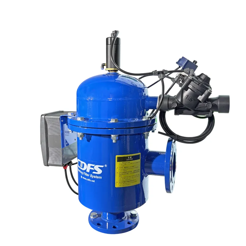 DLHF300 hydraulic suction self cleanin filter